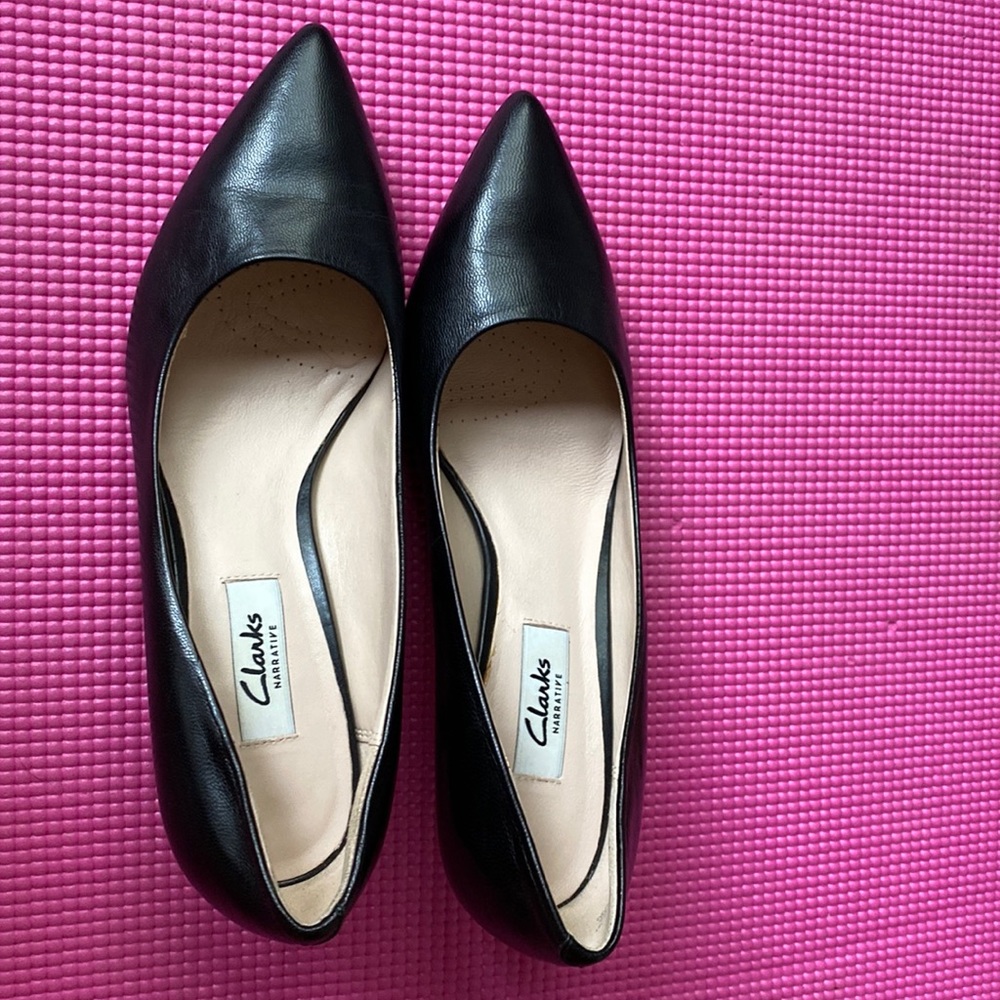 Clarks Leather Pumps